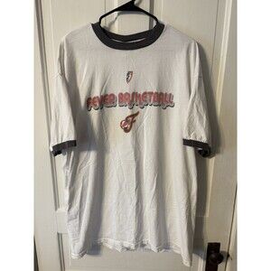 90s WNBA Indiana Fever White Shirt Great Condition Sz 2XL